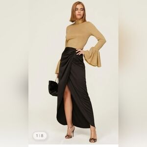 Elegant Rent The Runway Designer Adam Lippes Turtleneck w Bell Sleeves L